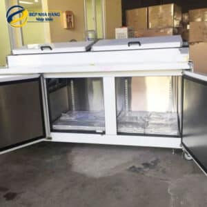 Bàn mát pizza 2 cánh BERJAYA BS2D/PCF6/Z