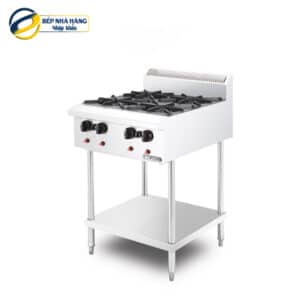 Bếp âu 4 họng dùng gas có chân đứng BERJAYA OB4FS-17
