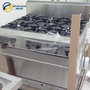 Bếp âu 6 họng có lò nướng dùng gas BERJAYA DRO6-17
