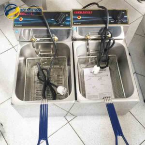 Bếp chiên nhúng đôi dùng điện BERJAYA DF11D -17