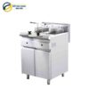 Bếp chiên nhúng đôi dùng gas có chân đứng BERJAYA FSGDF11D