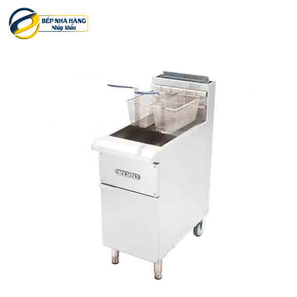 Bếp chiên nhúng dùng gas đôi có chân BERJAYA GDFE2BFS-17 1 Bếp chiên nhúng dùng gas đôi có chân BERJAYA GDFE2BFS-17