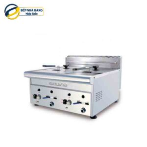 Bếp chiên nhúng gas đôi BERJAYA GDF 11D