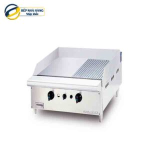 Bếp chiên nửa phẳng nửa nhám dùng gas BERJAYA GG2B12R