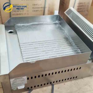 Bếp chiên nửa phẳng nửa nhám dùng gas BERJAYA GG2BHR-17
