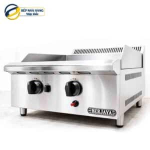 Bếp chiên nửa phẳng nửa nhám dùng gas BERJAYA GG2BHR-17