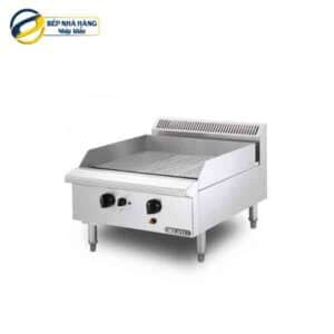 Bếp chiên nửa phẳng nửa nhám dùng gas BERJAYA GG2BHR-17