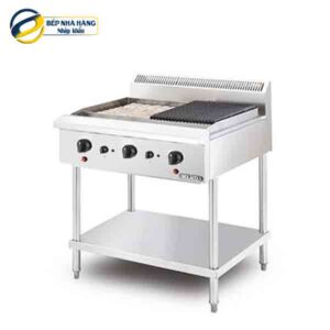 Bếp nướng than đá nhân tạo dùng gas BERJAYA CRB3BFS-17