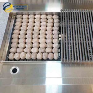 Bếp nướng than nhân tạo dùng gas BERJAYA CRB2B -17