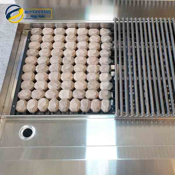 Bếp nướng than nhân tạo dùng gas BERJAYA CRB2B -17 2 Bếp nướng than nhân tạo dùng gas BERJAYA CRB2B -17