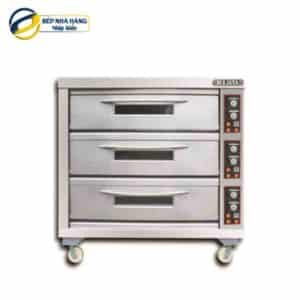 Lò nướng bánh 3 tầng dùng diện BERJAYA BJY - E25KW - 3BD