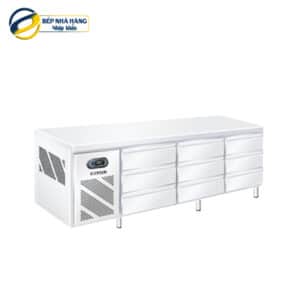 Tủ mát 9 hộc kéo 3 tầng dạng nằm BERJAYA BS9DR/Z8/3