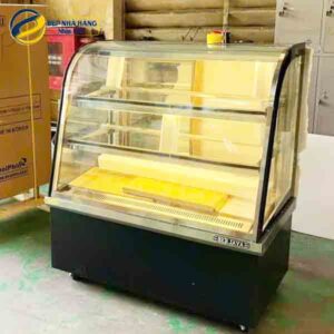 Tủ mát trưng bày bánh kính cong BERJAYA CCS12SB13-2FB