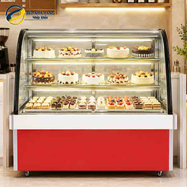 Tủ mát trưng bày bánh kính cong BERJAYA CCS18GM13-2FB 2 Tủ mát trưng bày bánh kính cong BERJAYA CCS18GM13-2FB