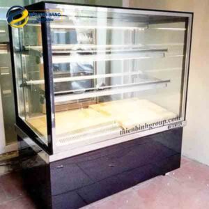 Tủ mát trưng bày bánh kính vuông BERJAYA RCS15SB13-2FB