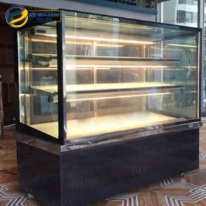 Tủ mát trưng bày bánh kính vuông BERJAYA RCS18SB13-2FB