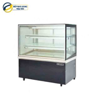 Tủ mát trưng bày bánh kính vuông BERJAYA RCS18SB13-2FB
