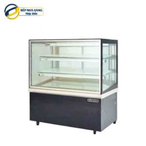 Tủ mát trưng bày bánh kính vuông BERJAYA RCS24SB13- 2FB