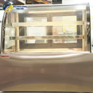Tủ trưng bày để bàn kính cong Bakertop BKCD900