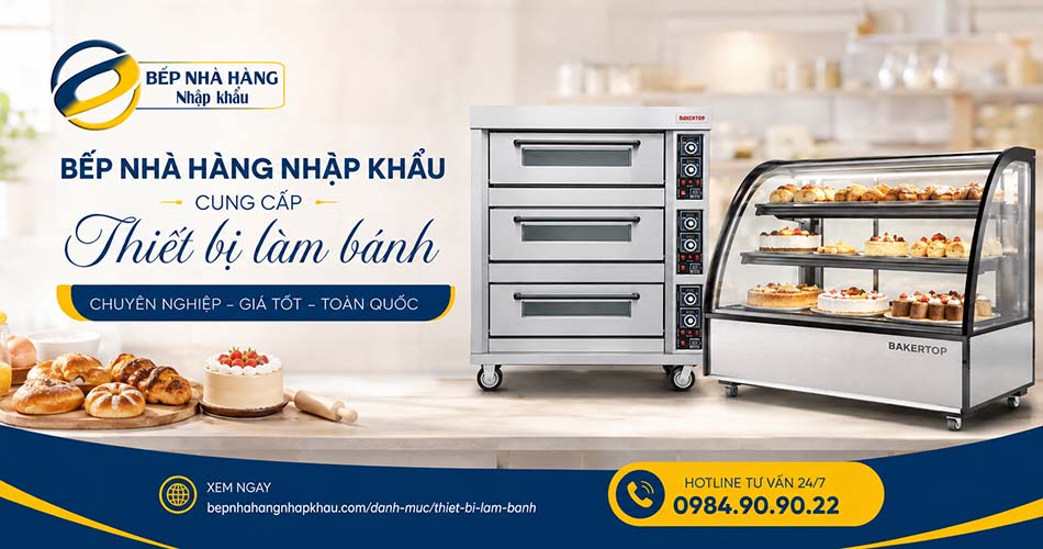 Khám phá quá trình làm bánh chuyên nghiệp trải qua bao nhiêu bước, thiết bị chuyên dụng cần có 6 bep NHNK cung cap thiet bi lam banh chuyen nghiep gia re toan quoc 950x500 1